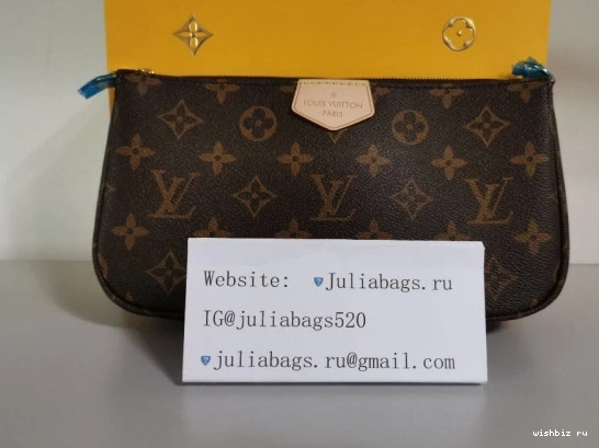WIS LOUIS EXCHANELUSIVE - PRELAUNCH DIGITAL VUITTON POCHETTE MULTI ACCESSOIRES 0211